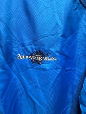 Arroyo Trabuco Blue Embroidered windbreaker